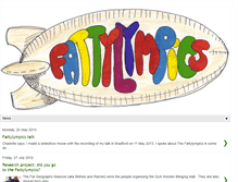Tablet Screenshot of fattylympics.blogspot.com