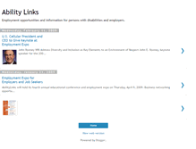 Tablet Screenshot of abilitylinks.blogspot.com