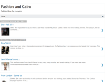 Tablet Screenshot of fashionandcairo.blogspot.com