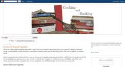 Desktop Screenshot of cookingandbooking.blogspot.com