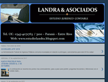Tablet Screenshot of estudiolandra.blogspot.com