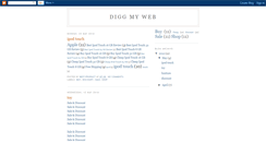 Desktop Screenshot of diggmyweb.blogspot.com