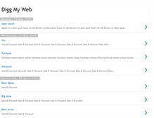 Tablet Screenshot of diggmyweb.blogspot.com