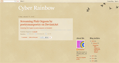 Desktop Screenshot of cyberrainbow.blogspot.com