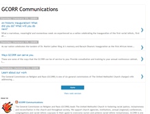 Tablet Screenshot of gcorrcommunications.blogspot.com