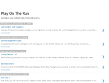Tablet Screenshot of playontherun.blogspot.com