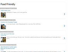 Tablet Screenshot of friendlyfood.blogspot.com