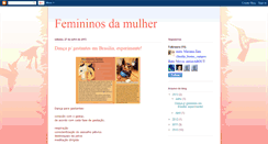 Desktop Screenshot of femininosdamulher.blogspot.com