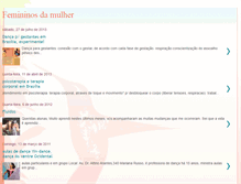 Tablet Screenshot of femininosdamulher.blogspot.com