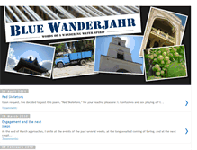 Tablet Screenshot of bluewanderjahr.blogspot.com