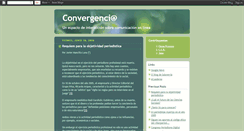 Desktop Screenshot of convergiendo.blogspot.com