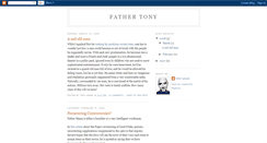 Desktop Screenshot of fathertony.blogspot.com