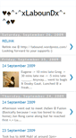 Mobile Screenshot of labound.blogspot.com