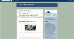 Desktop Screenshot of choicebank.blogspot.com