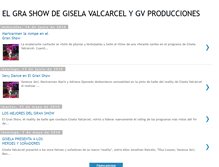 Tablet Screenshot of elgranshowdegiselavalcarcel.blogspot.com