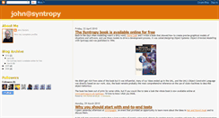 Desktop Screenshot of jd-syntropy.blogspot.com
