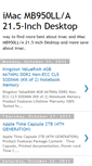 Mobile Screenshot of imac215inchcomputerreview.blogspot.com