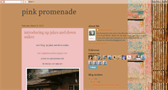 Desktop Screenshot of pinkpromenade.blogspot.com