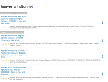 Tablet Screenshot of hooverwindtunnel-review.blogspot.com