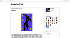 Desktop Screenshot of glauber-manuscritos.blogspot.com