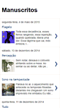 Mobile Screenshot of glauber-manuscritos.blogspot.com