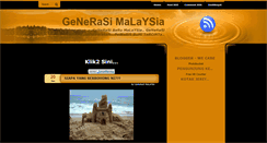 Desktop Screenshot of generasi-malaysia.blogspot.com