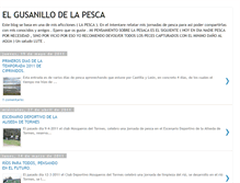 Tablet Screenshot of elgusanillodelapesca.blogspot.com