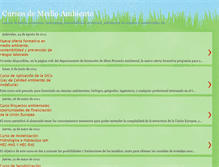 Tablet Screenshot of cursosdemedioambiente.blogspot.com