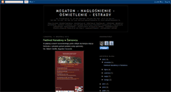 Desktop Screenshot of naglosnienie.blogspot.com