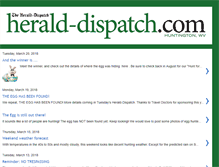 Tablet Screenshot of herald-dispatchblogs17.blogspot.com