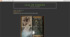 Desktop Screenshot of lojadeesquina.blogspot.com