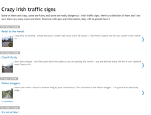 Tablet Screenshot of irishtrafficsigns.blogspot.com