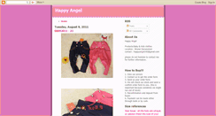 Desktop Screenshot of happy-angels.blogspot.com