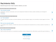 Tablet Screenshot of nacimientofeliz.blogspot.com