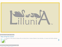 Tablet Screenshot of lillunia.blogspot.com