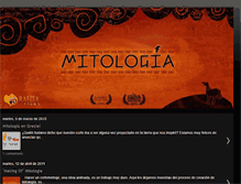 Tablet Screenshot of cortomitologia.blogspot.com