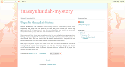 Desktop Screenshot of inassyuhaidah-mystory.blogspot.com