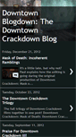 Mobile Screenshot of downtowncrackdown.blogspot.com