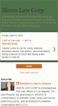 Mobile Screenshot of nixonlawcorp.blogspot.com