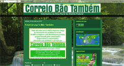 Desktop Screenshot of correiobaotambem.blogspot.com
