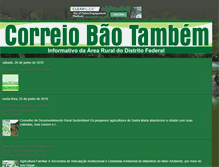 Tablet Screenshot of correiobaotambem.blogspot.com