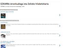 Tablet Screenshot of ezkurrahilero.blogspot.com