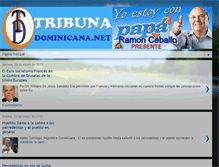 Tablet Screenshot of latribunadominicana.blogspot.com