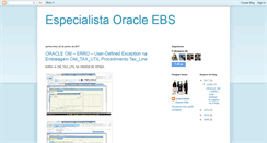 Desktop Screenshot of especialistaoracleebs.blogspot.com