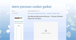 Desktop Screenshot of mirropressurecookergasketttt.blogspot.com