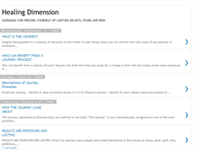Tablet Screenshot of healingdimension.blogspot.com