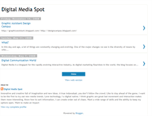 Tablet Screenshot of digitalmediaspot.blogspot.com