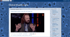 Desktop Screenshot of medical-breakthroughs.blogspot.com