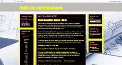 Desktop Screenshot of fadusinrestricciones.blogspot.com