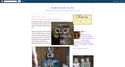 Desktop Screenshot of johnson-five.blogspot.com